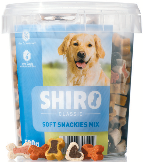 Hundesnacks im Eimer von SHIRO im aktuellen Netto mit dem Scottie Prospekt